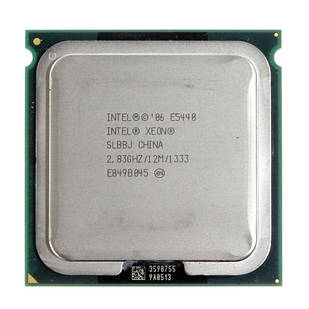 Процесор Intel Xeon E5440, 4 ядра, 2.83ГГц, LGA 771 + адаптер на LGA 775
