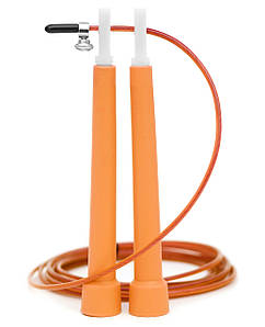 Скакалка швидкісна для кросфіту Cornix Speed Rope Basic XR-0166 Orange Poland