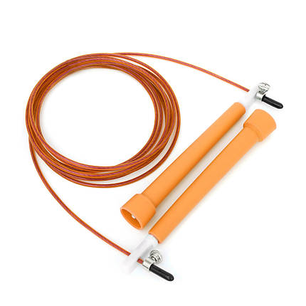 Скакалка швидкісна для кросфіту Cornix Speed Rope Basic XR-0166 Orange Poland, фото 3