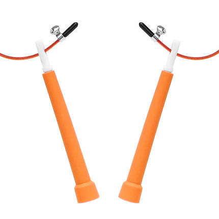 Скакалка швидкісна для кросфіту Cornix Speed Rope Basic XR-0166 Orange Poland, фото 4