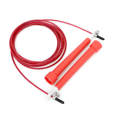 Скакалка швидкісна для кросфіту Cornix Speed Rope Basic XR-0167 Red Poland, фото 4