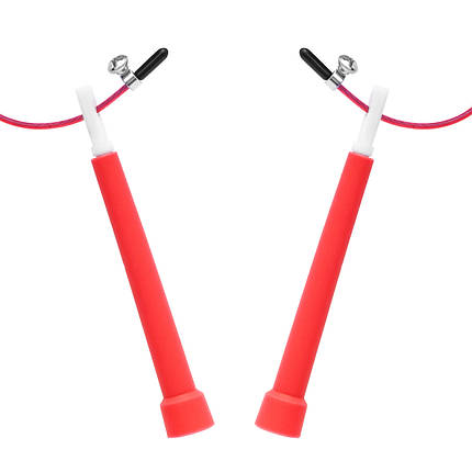 Скакалка швидкісна для кросфіту Cornix Speed Rope Basic XR-0167 Red Poland, фото 3