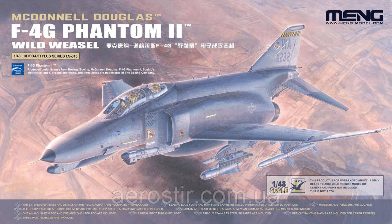 McDonnell Douglas F-4G Phantom II 1/48 Meng Model LS-015