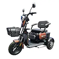 Триколісний електроскутер FADA OLDI 600 Вт Коричневий