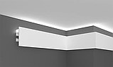 Карниз прихованого освітлення, KH 907 — довжина 2 м, Grand Decor, матеріал: HDPS (дюрополімер), фото 6