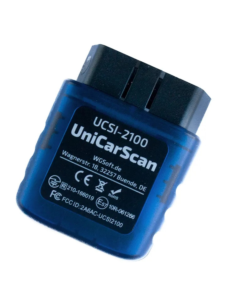 Діагностичний адаптер UniCarScan UCSI-2100 нова версія (BimmerCode, аналог OBDLink MX+)