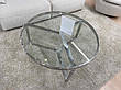 Журнальний круглий скляний стіл СВ-1 90см, фото 5