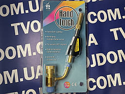Зварювальний пальник RTM 1S 6  під MAP газ, для паяння мідних труб із п'єзорозпалювачем.