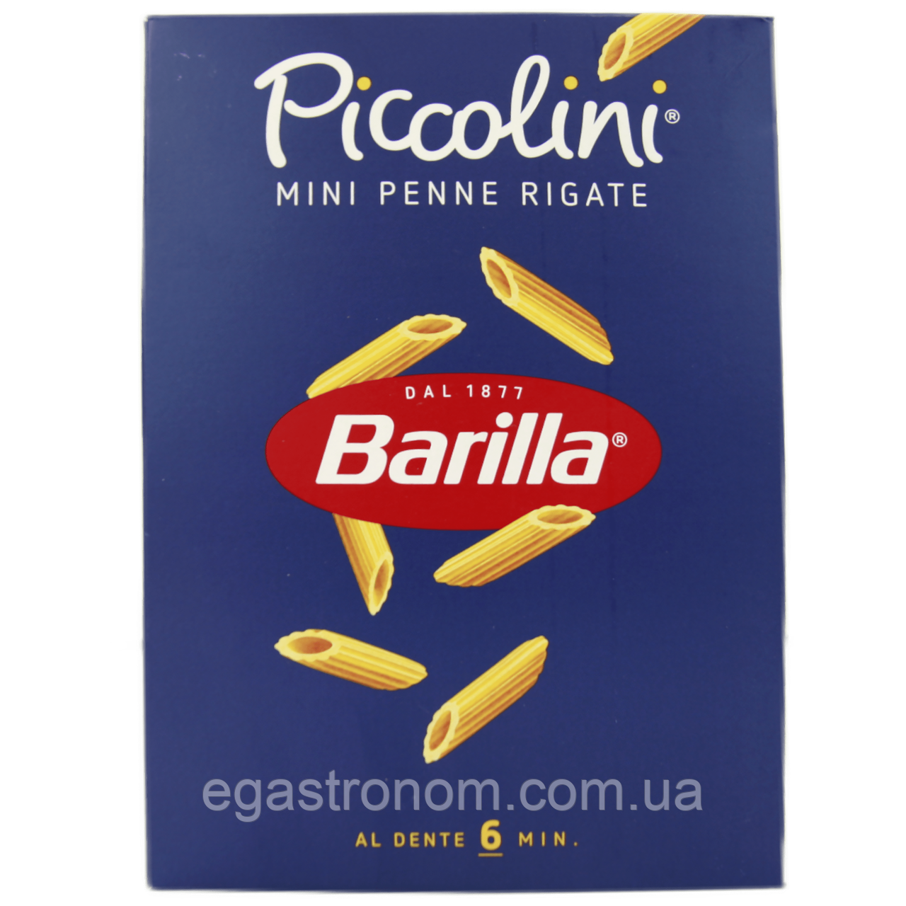 Макарони пенне рігате міні Барілла Barilla 500g 16шт/ящ (Код: 00-00014806)