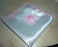 Весiльнi платочки з рожевим- 2 штуки