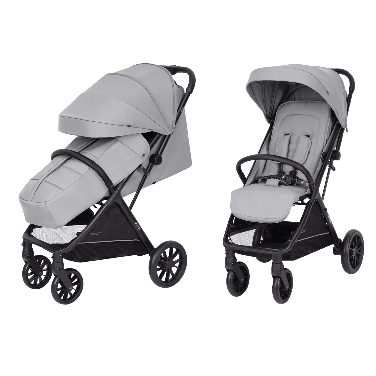 Коляска прогулянкова, візочок, Carrello Nero CRL-5514 Slate Grey, сіра, Карелло Неро