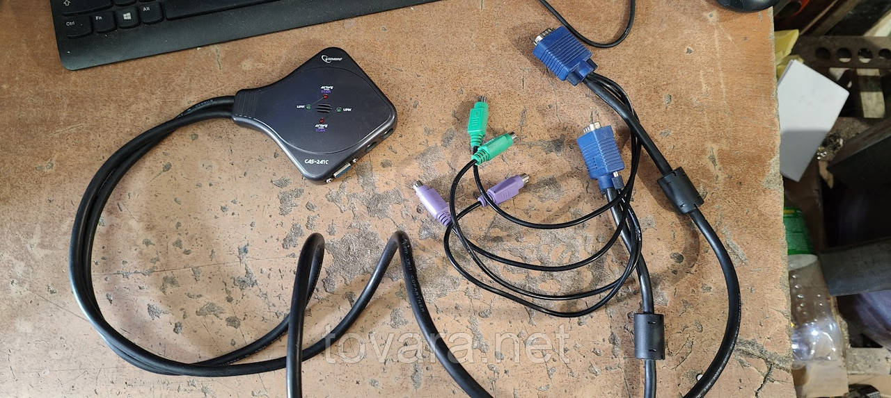 KVM-перемикач Gembird CAS-241C No 232504