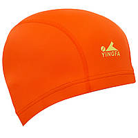 Шапочка для плавания YINGFA лайкра C0075: Gsport Оранжевый