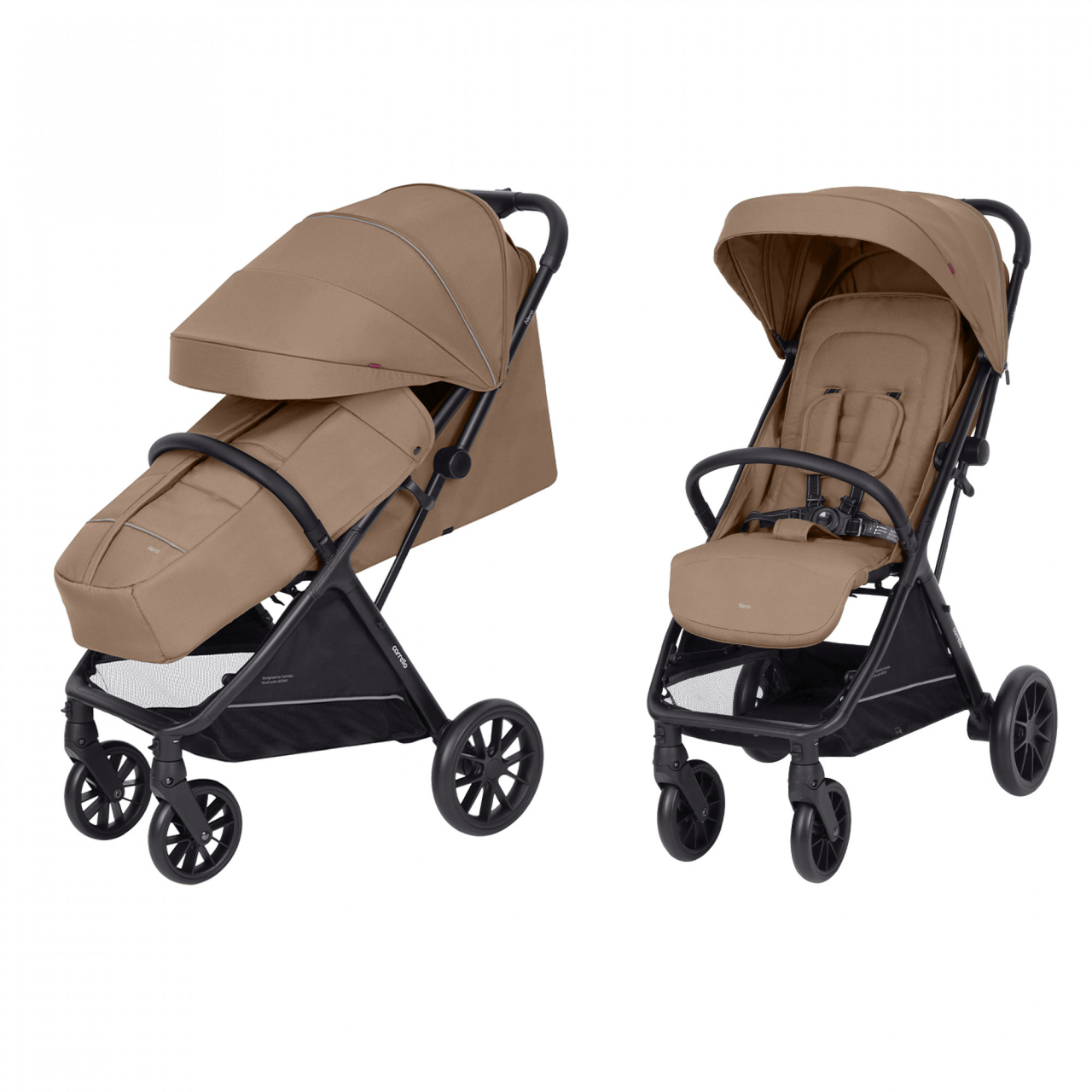 Коляска прогулянкова, візочок, Carrello Nero CRL-5514 Melon Beige, бежева, Карелло Неро