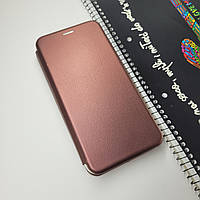 Элегантный кожаный чехол (бордовый) Classy для Samsung Galaxy A24 4G - Защита и Стиль в одном