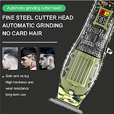 Тример для стрижки та окантовки Kemei Military Trimmer (KM-1928), фото 5