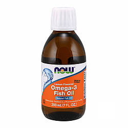 Omega-3 Fish Oil Lemon - 200 ml (7 oz)