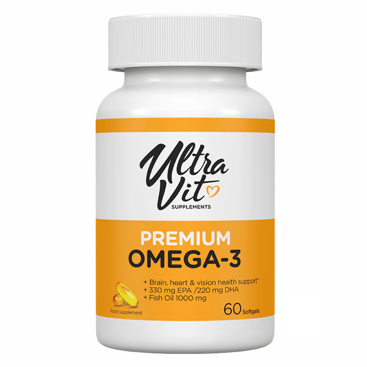Omega-3 - 60 Softgels, фото 1