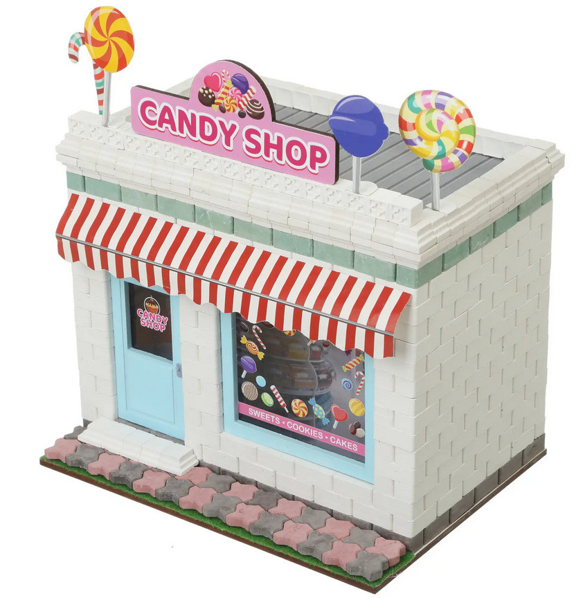 Керамічний конструктор Крамниця солодощів Candy shop 630 дет