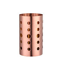 Подставка держатель для ножей и вилок розовое золото Тор 15.5/10 см из нержавеющей стали REMY-DECOR подставка