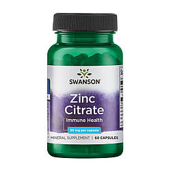 Zinc Citrate 30 mg - 60caps