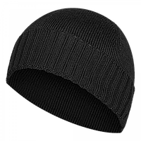 Шапка Watch Cap Merino Черная (6702)