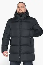 Зимова чоловіча графітова куртка з кишенями модель 63957