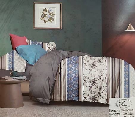 Постільна білизна Koloco Cotton Batterfly Series - Євро розмір, фото 1
