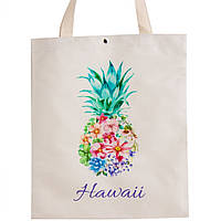 Бавовняна сумка-шопер "Ананас" 40х34 см. (Екосумки)