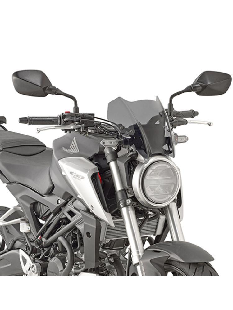Вітрове скло Kappa для мотоциклів Honda CB 125 R / CB 300 R (18-) тоноване