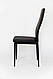 Стілець обідній Ріо чорний (метал/шкірозамінник), фото 4