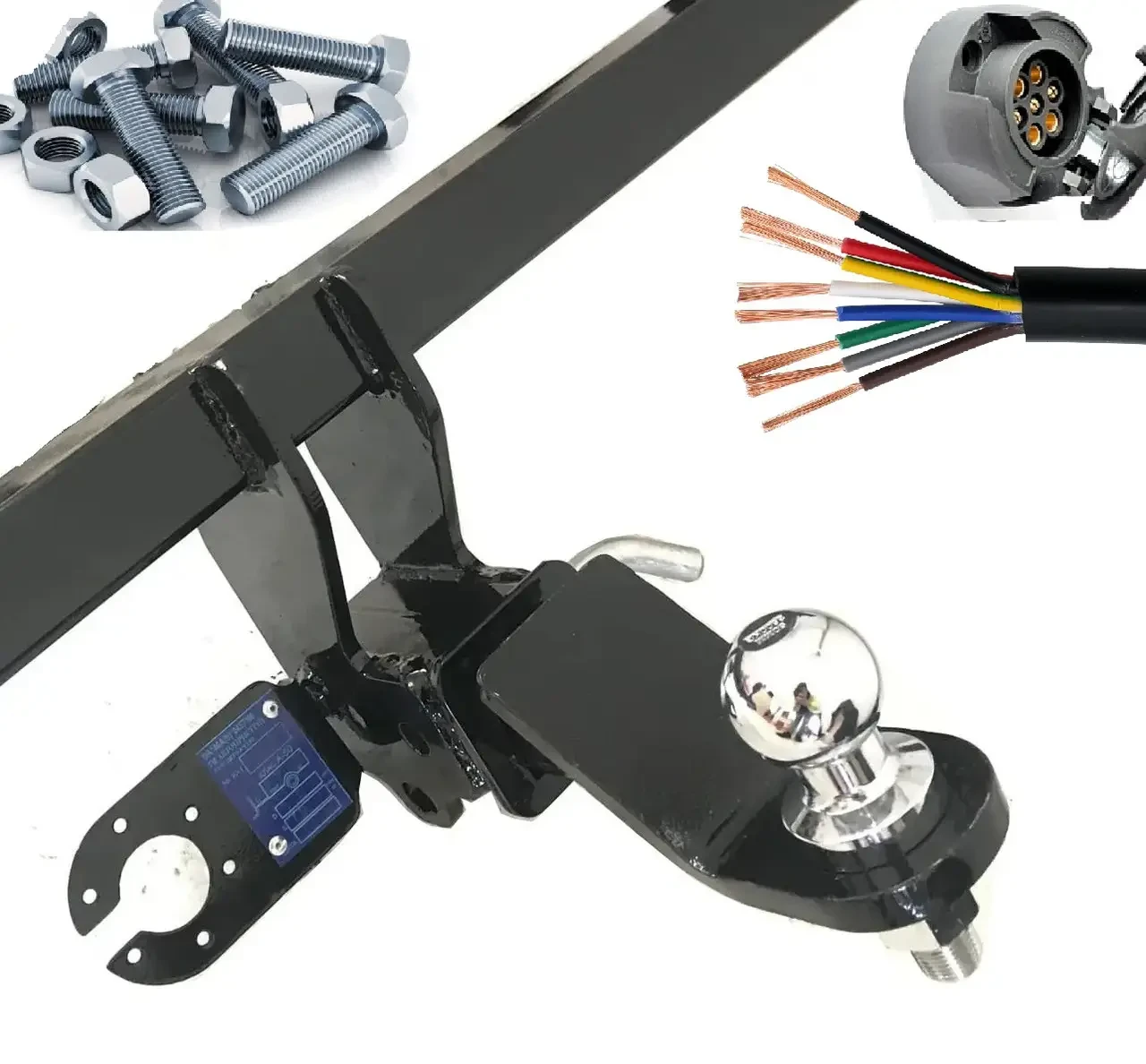 Фаркоп американська вставка - Chery Tiggo (3 T11 рестайлінг FL) кросовер (2012--) Чері Тіго, фото 1