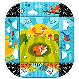 Розвиваючий інтерактивний килимок для дітей - немовлят Ricokids лисичка 100х110 см Польща, фото 9