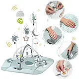 Розвиваючий інтерактивний килимок для дітей - немовлят136х136 см коала Nukido Koala Польща, фото 8