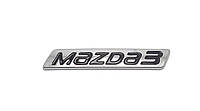 Эмблема надпись багажника Mazda 3 новый тип