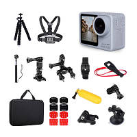 Экшн-камера AirOn ProCam 7 DS 30 in1 kit (4822356754798) - Топ Продаж!