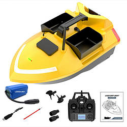 Кораблик для риболовлі FT V020-G (GPS 40 точок) акумулятор 12000 mAh + Подарунок