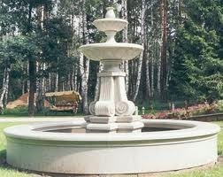 Фонтан з натурального каменю