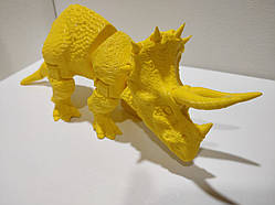 22 см. Рухома іграшка "Трицератопс динозавр". (Різні кольори). 3D-друк безпечним органічним пластиком