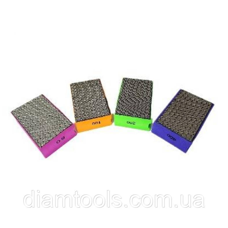 Губка полірувальна алмазна Алмаз-Абразив Hand Pad Uni P400 (04353)