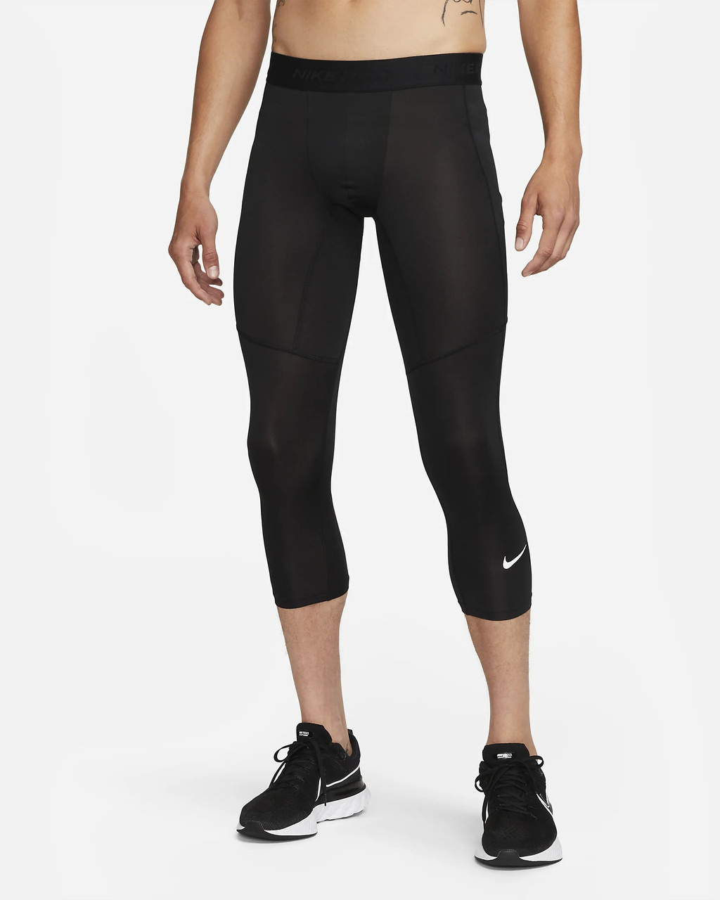 Nike Pro Men s Dri FIT 3 4 Length Tights ID