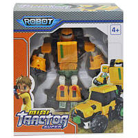 Трансформер "Робот-трактор" жовтий