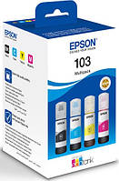 Чорнило Epson 103  Multipack (Bk C Y M) (C13T00S64A) (код 131568)