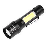 Кишеньковий ліхтар BL-511 на акумуляторі 3 режими, фото 3