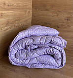 Ковдра двоспальна (оптом) наповнювач холофайбер 180х210 зимова, фото 4