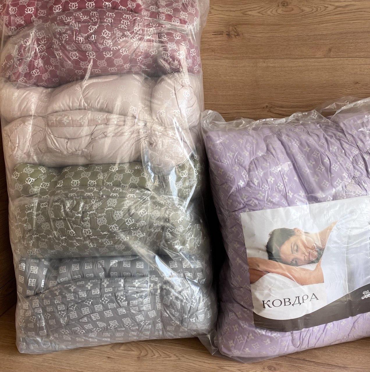 Ковдра (оптом) зимна холофайбер євророзмір тепла антиалергенна KrisPol 200х220, фото 1