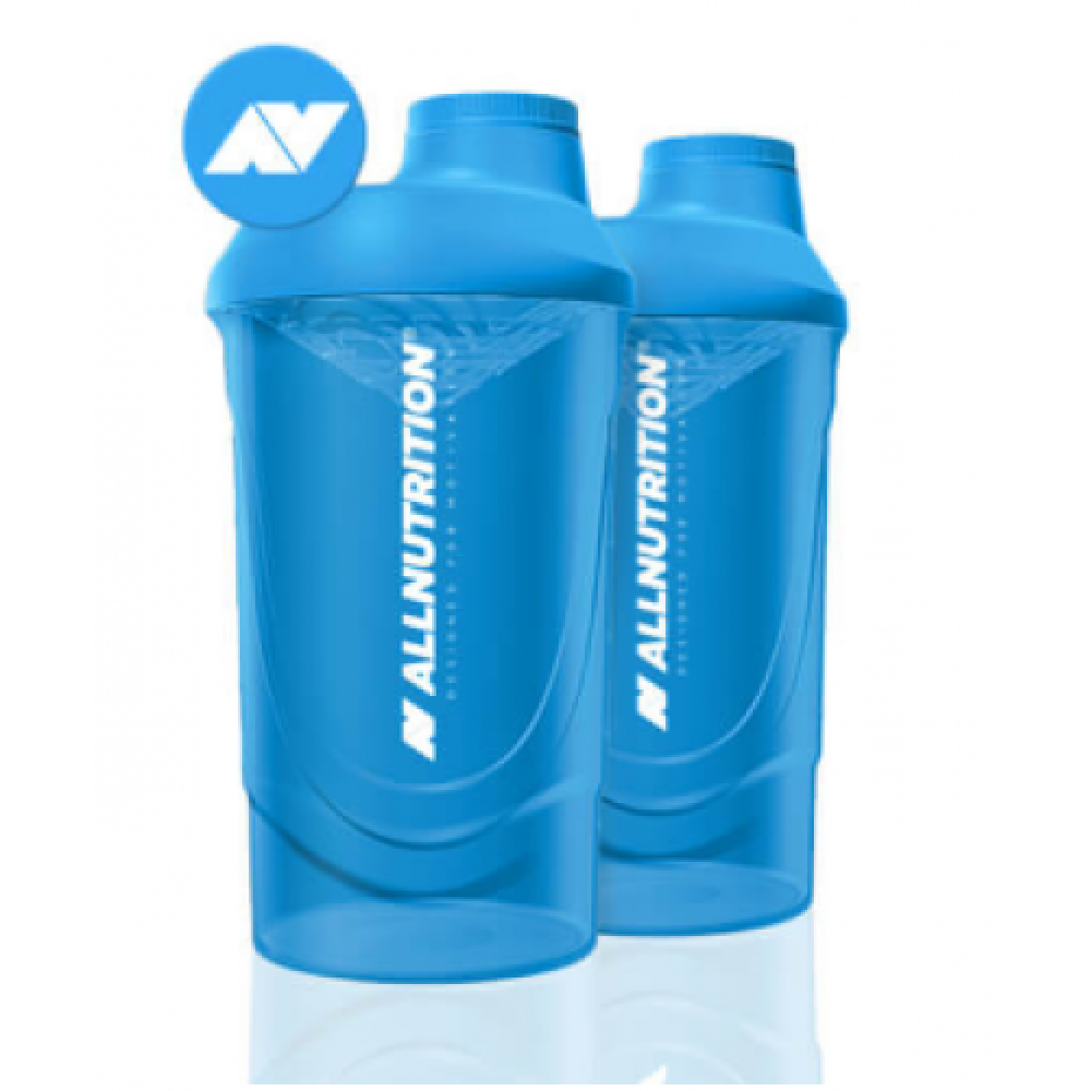 Shaker - 600ml Shocking Blue 2LOGO, фото 1