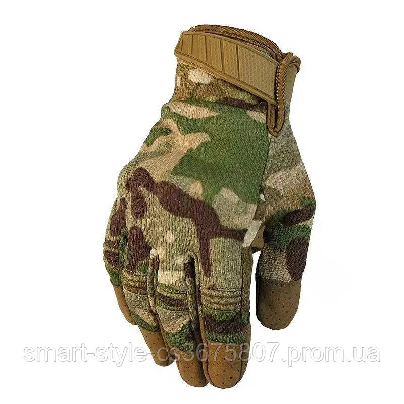 Тактические перчатки мультикам Тактические перчатки для ВСУ - фото 2 - id-p1922401142