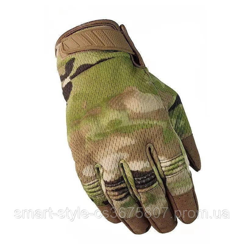 Тактические перчатки мультикам Тактические перчатки для ВСУ - фото 3 - id-p1922401142