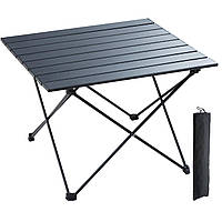 VEVOR Складний кемпінговий стіл 565x460x405 мм, складний садовий стіл Балконний стіл Багатоцільовий стіл 30 кг Навантажувальний